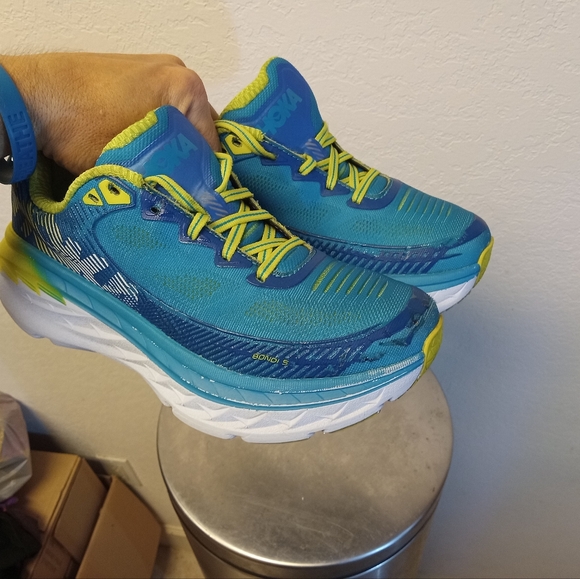 Hoka One One Bondi 5 Women's 7.5 Shoes Sneakets Running Athletic Jogging Walking - Picture 12 of 16